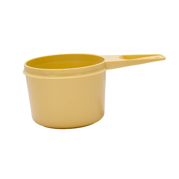 Tupperware 3/4 Cup Measuring Harvest Gold Yellow VTG Replacement Kitchen 762 - Picture 2 of 5